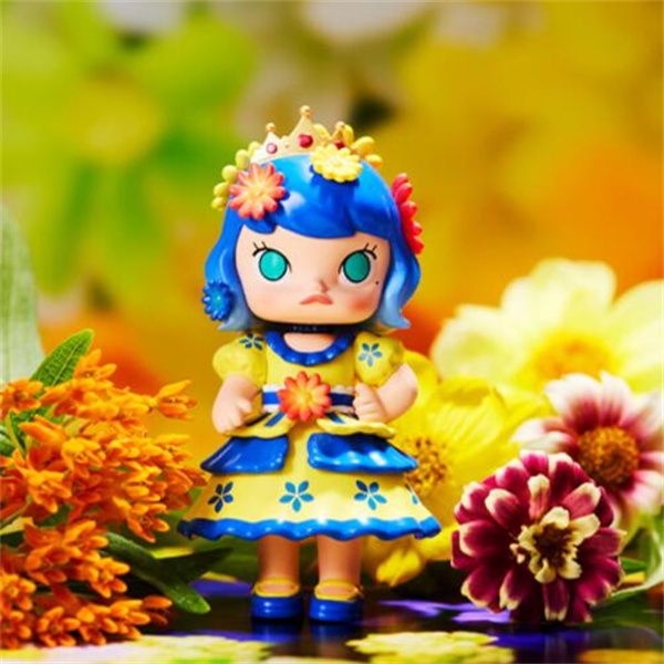 ★Đồ Chơi Nhân Vật hgtoys hgtoys hgtoys★  [] Búp Bê popmart molly x Hoa Thần Bí Trang Trí Hộp Bí Hợp Thời Trang Làm Quà Tặng
