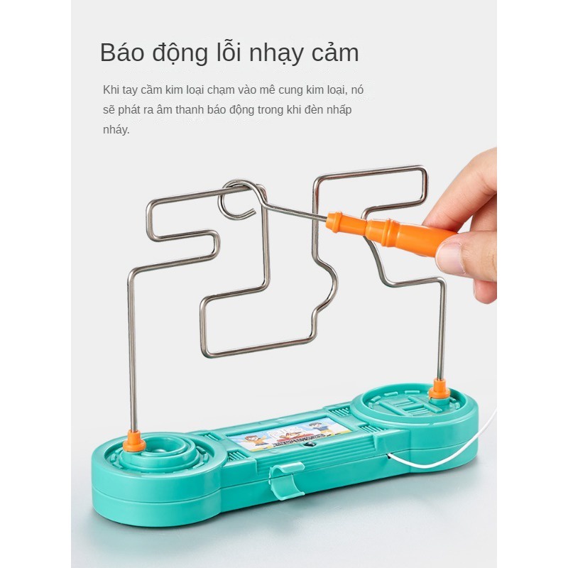 Đồ Chơi Mê Cung Chạm Cảm Ứng Chạy Bằng Pin Cho Trẻ Em