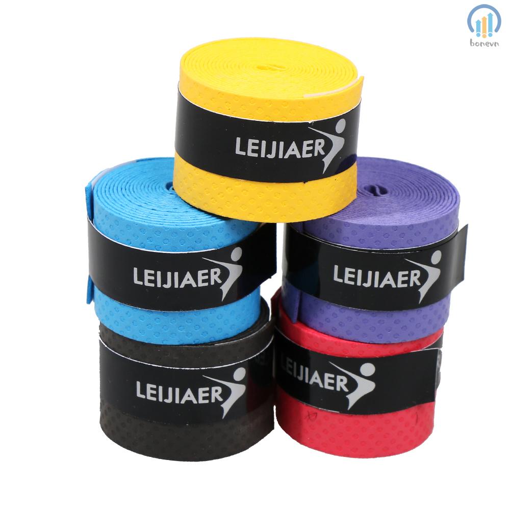 Set 9 Băng Quấn Cán Vợt Cầu Lông / tennis Chống Trượt Thấm Hút Mồ Hôi