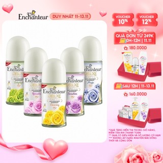 Lăn khử mùi hương nước hoa Enchanteur Charming/ Sensation/ Delightful/ Romantic/ Magic 50ml