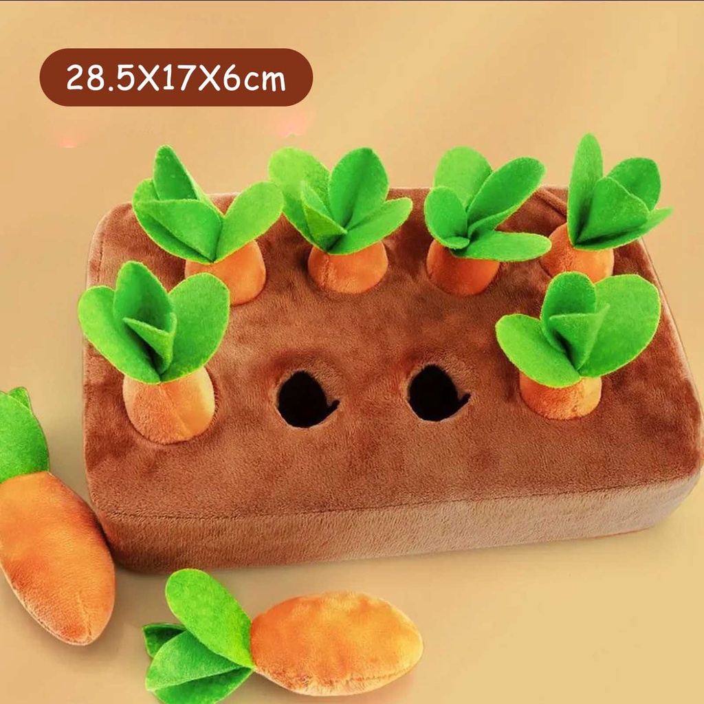 Montessori Cà Rốt Nhồi Bông Đáng Yêu Cho Bé