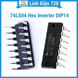 Sản phẩm 74ls04 hex inverter dip14