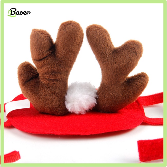 Băng Đô Hình Sừng Hươu Thời Trang Sáng Tạo Có Thể Điều Chỉnh Dành Cho Chó Mèo 100% Chính Hãng