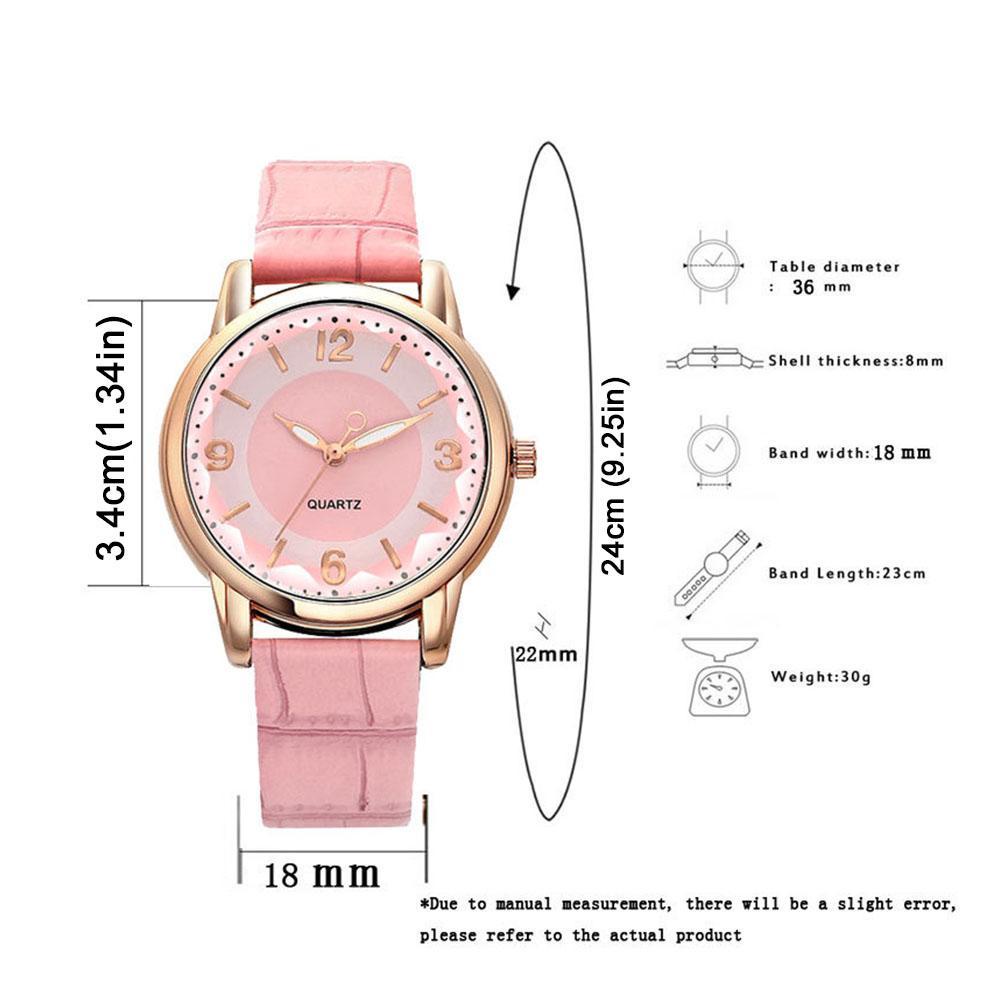 1 Đồng Hồ quartz Kim Loại Hai Màu Sáng Tạo g3t7