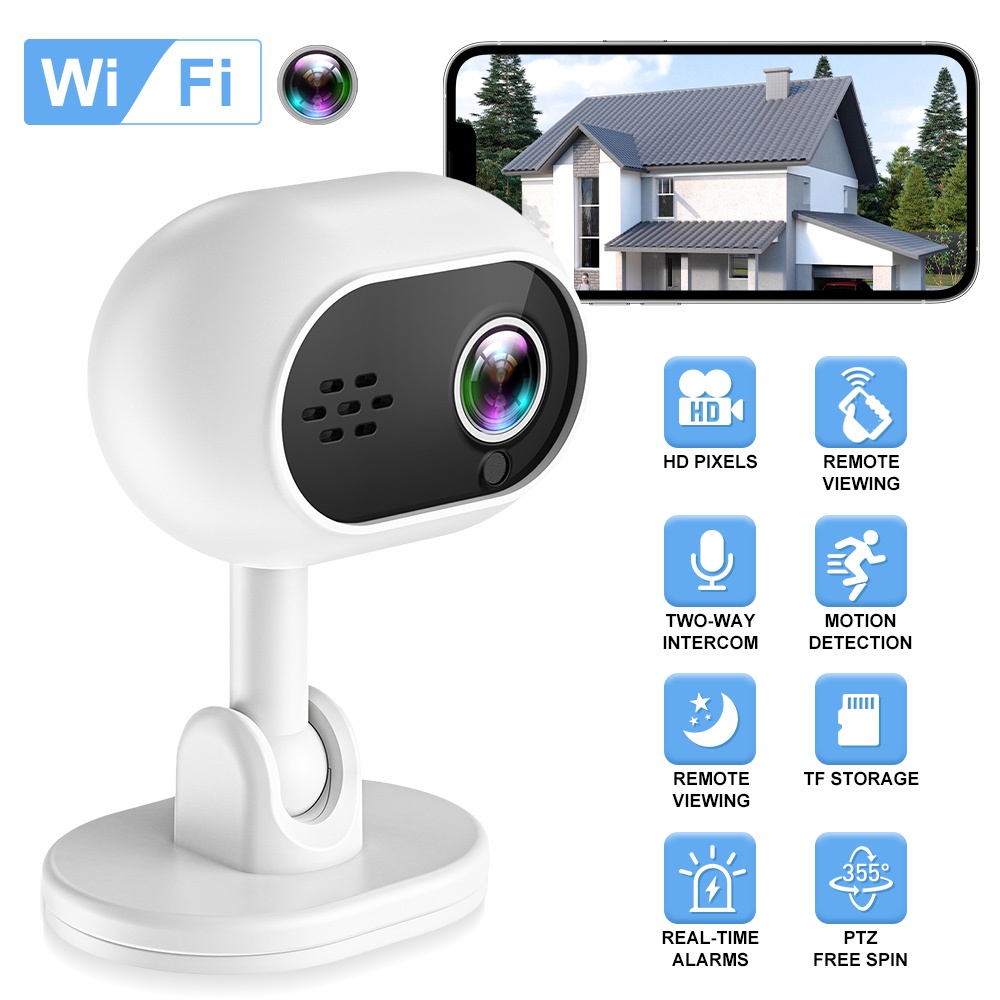 Camera wifi Không Dây a4 ip cam 32gb 360 4k 1080p Tầm Nhìn Ban Đêm Cho xiaomi