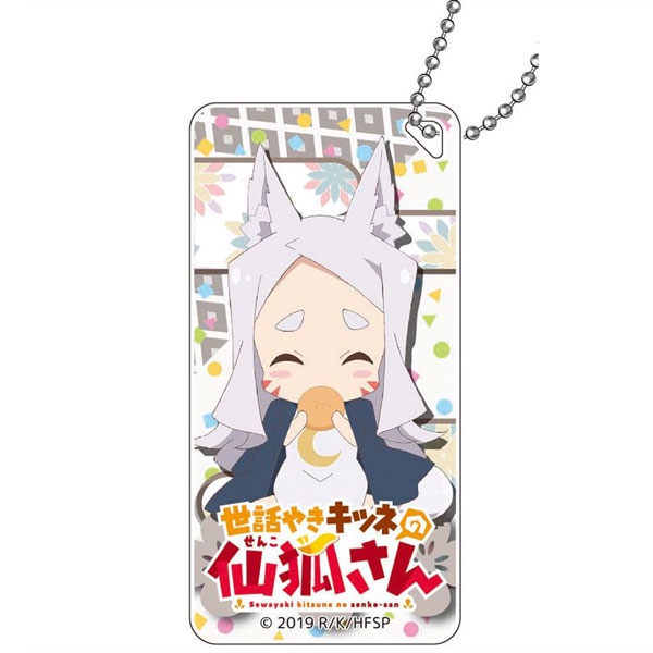 Móc khóa Sewayaki Kitsune no Senko-san Senko Yasuko Koenji Yozora Kuroto Phụ kiện trang trí túi xách Balo