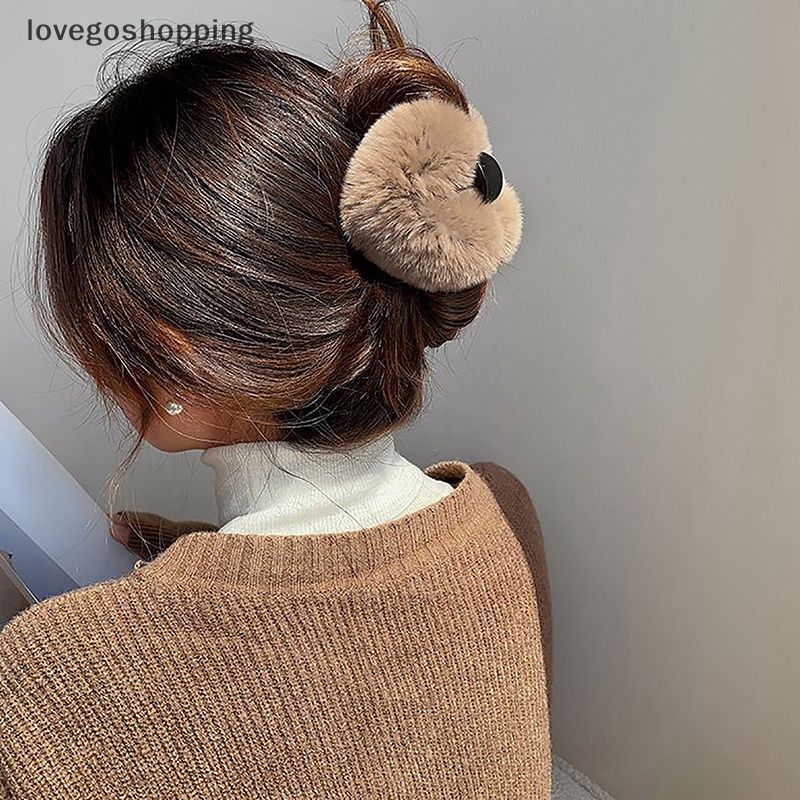 Kẹp Tóc Hình Trái Tim / Cá Mập Cỡ Lớn Đơn Giản Thời Trang Thu Đông vn