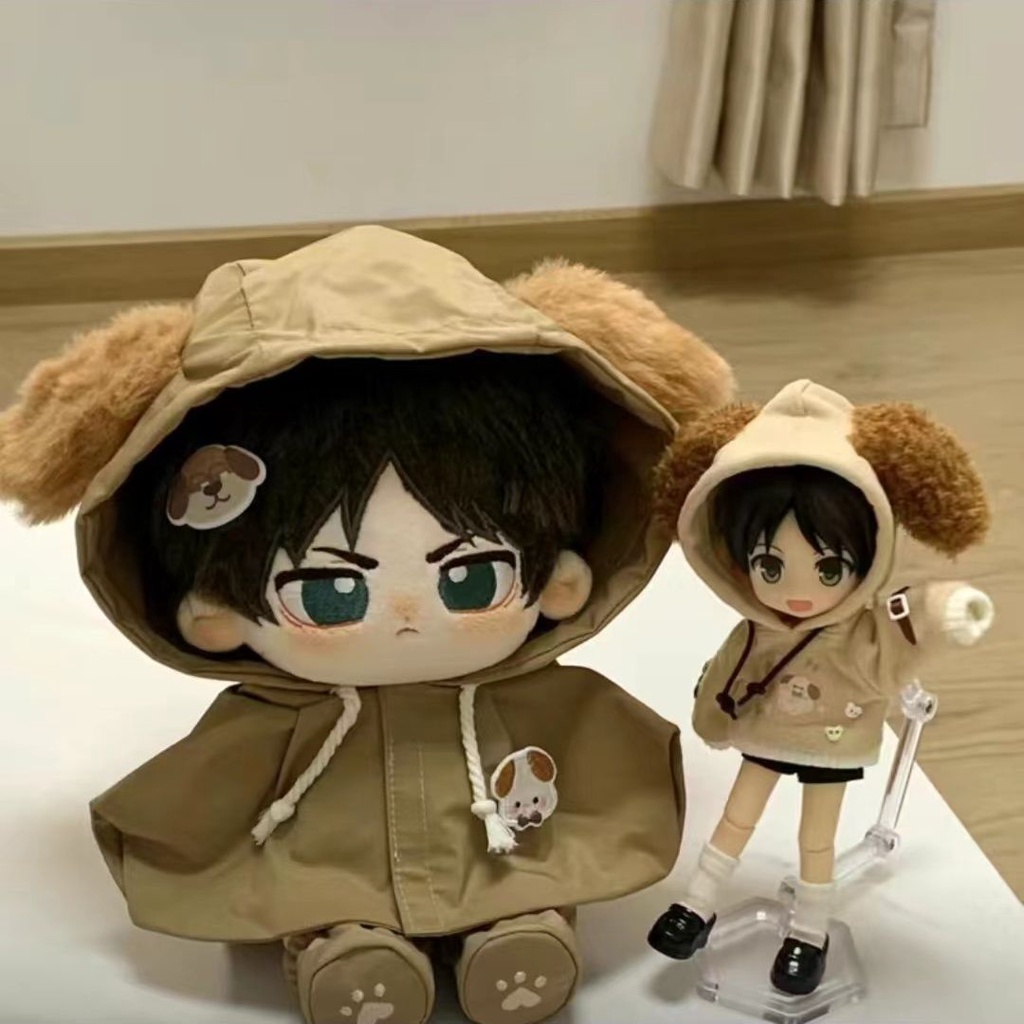 🌟🌠Anime Attack Titan Gấu bông🌟🌠 Plush Búp bê bông Eren Gấu bông 20cm
