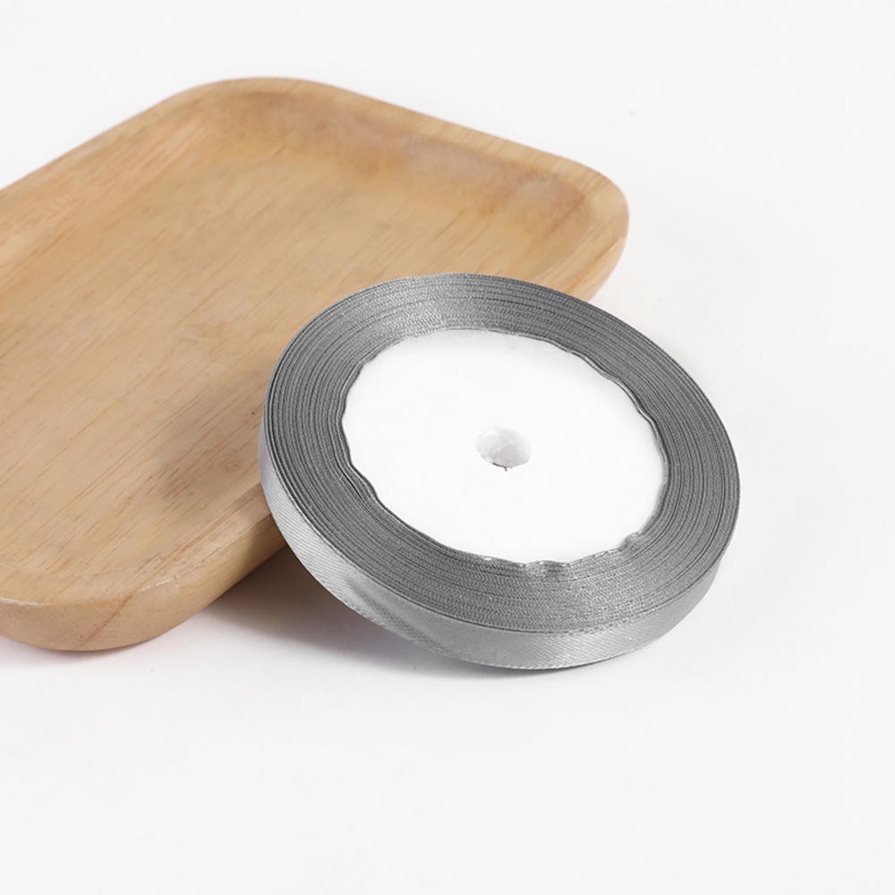 Cuộn Dây Ruy Băng 10mm Bằng Vải satin Dùng Trang Trí Tiệc Cưới / Giáng Sinh