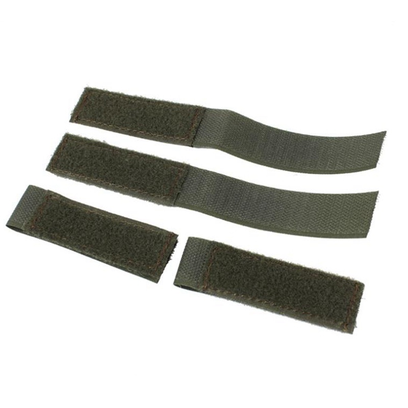 Luc set 4 Miếng Vá Cột Dây Đai Ba Lô Chiến Thuật id Có Móc Và Vòng Khóa