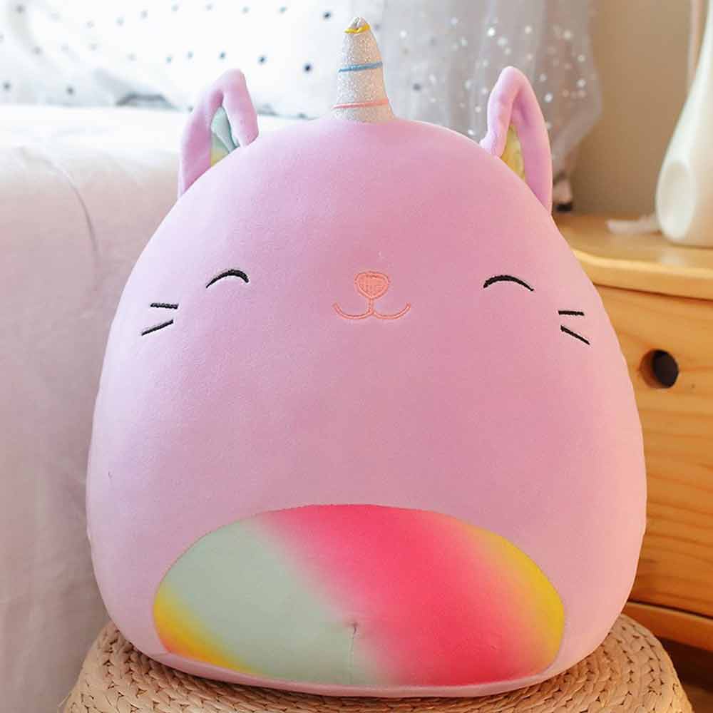 Newest Squishmallows 35CM Cow Plush Toy Cute Stuffed Animals Ultrasoft Plush Doll Kellytoy Plush