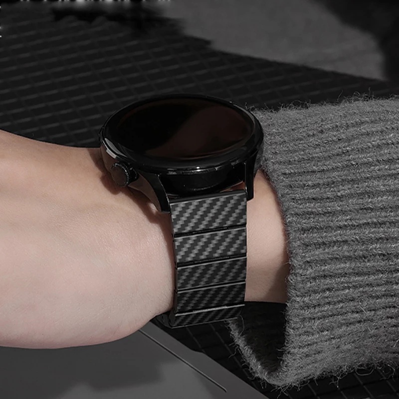 Dây Đeo Cân Bằng Bằng Sợi carbon Cho Đồng Hồ Thông Minh Amazfit Balance