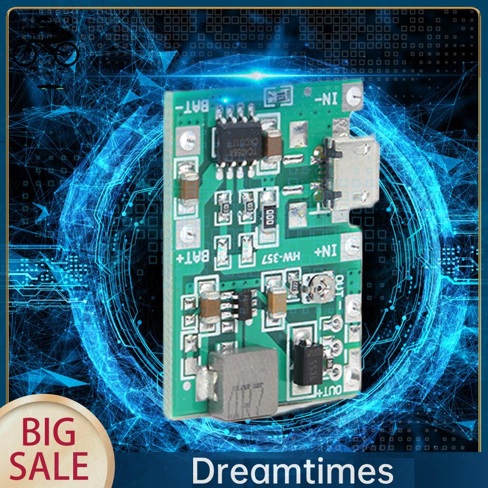 Mô-đun Sạc Pin li-ion 18650 li-ion 1.vn 3.7v 9v 5v Có Thể Điều Chỉnh