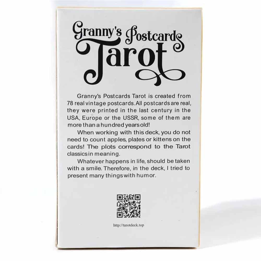 Granny's Postcards Grandma's Postcards - Tarot Card Mysterious Divination Card Game