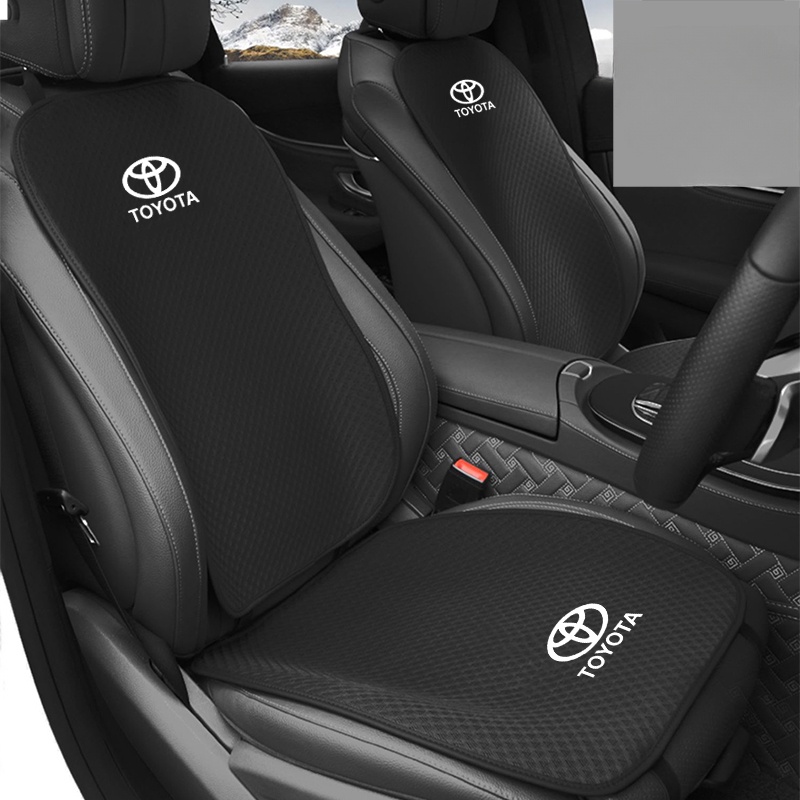Lt Đệm Lót Ghế Ngồi Xe Hơi Bằng Lụa Lạnh Phù Hợp Với Mùa Hè Cho toyota camry corolla tacoma hilux vios yaris hiace avanza