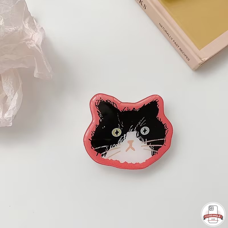 Hoạt Hình Giá Đỡ Điện Thoại Dạng Gập Hình Gấu / Thỏ / Heo / Gấu kuromi Đáng Yêu Thông Dụng