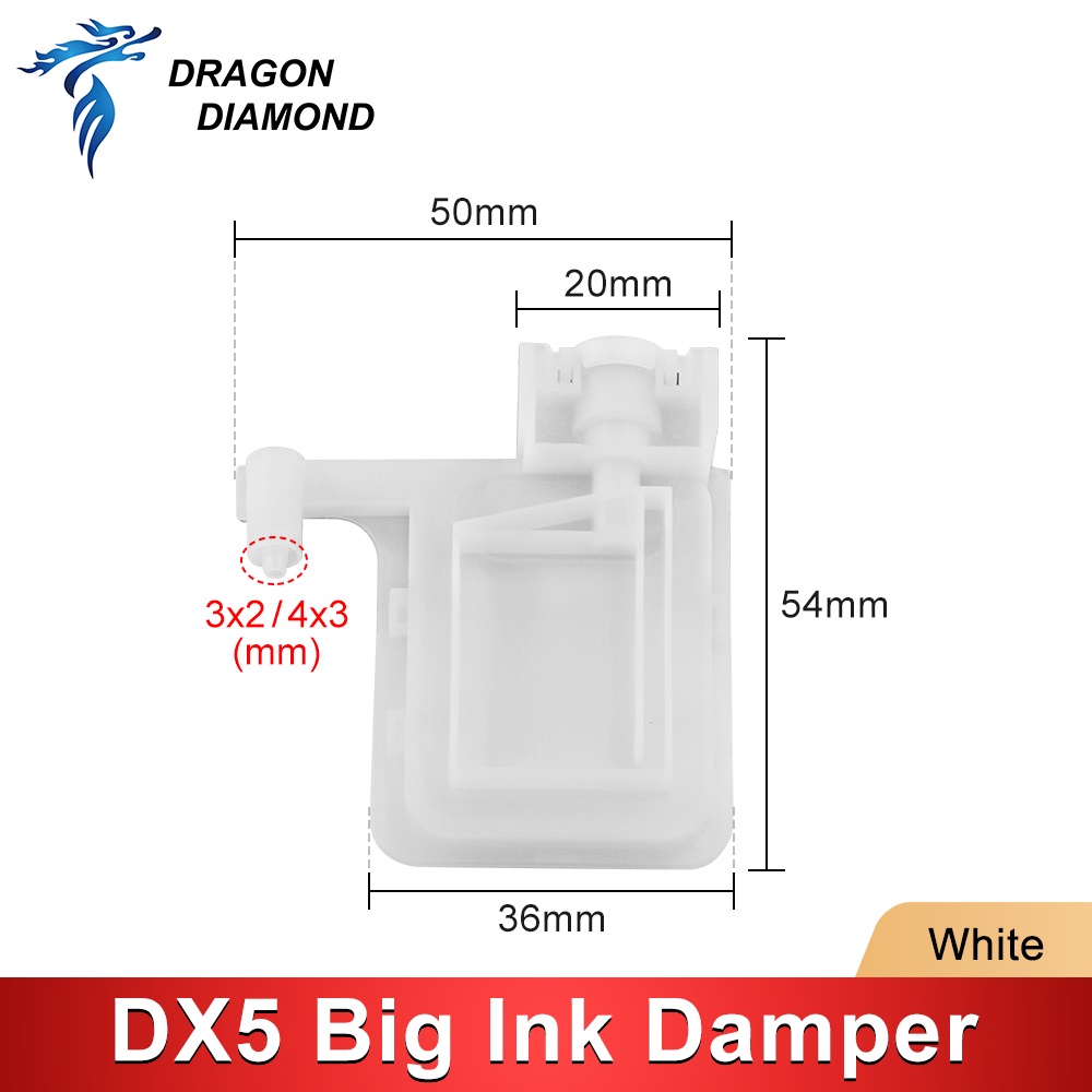 EPSON Set 2 Bộ Lọc Giảm Xóc dx5 dx4 Chuyên Dụng Cho Máy In Epon dx5 dx7 xp600 tx800 4720 i3200 mutoh galaxy