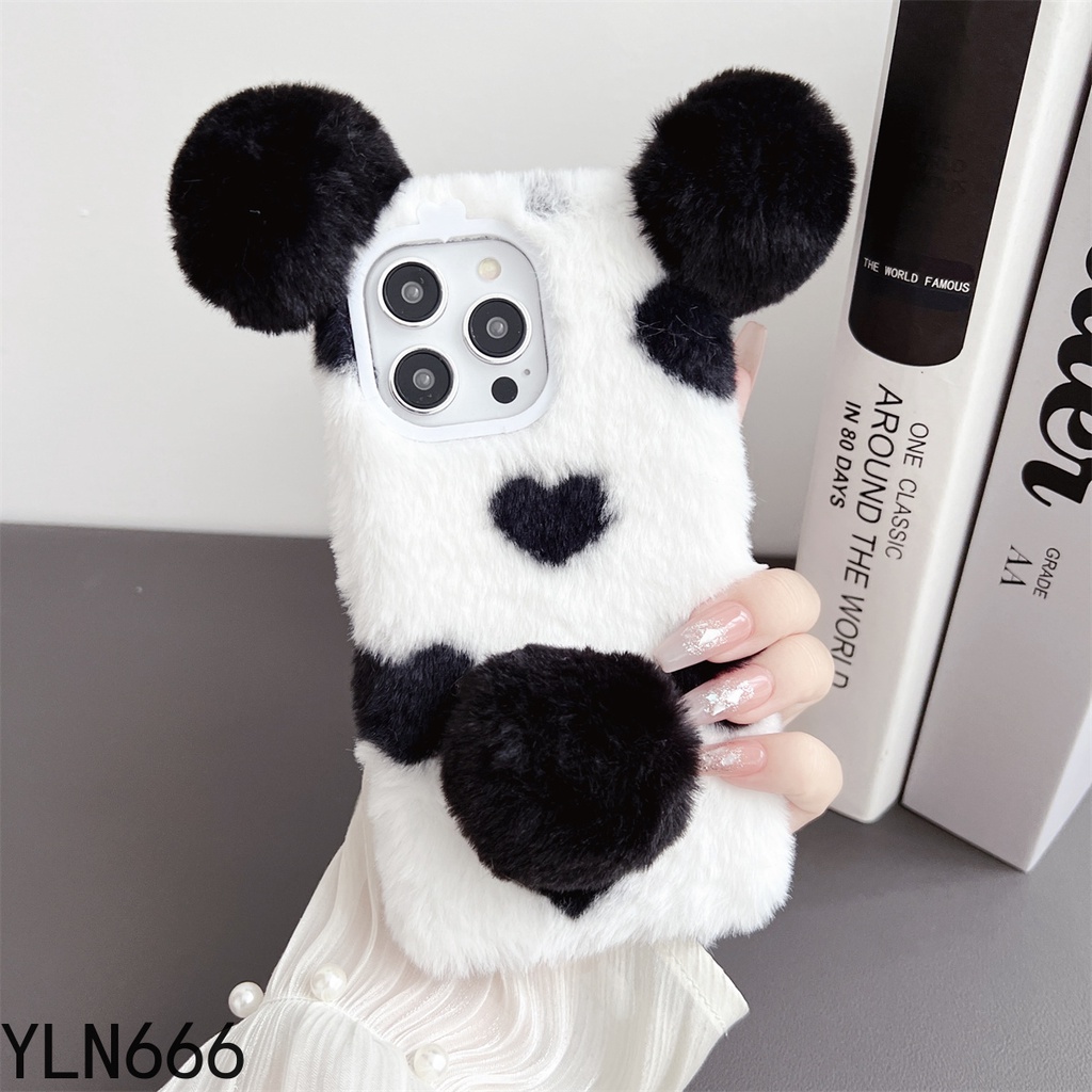 Vivo Ốp Điện Thoại Đính Bóng Lông Dễ Thương Cho Vivoy36 y35 y27 y22 y21 y75 y55 y77 y72 y21t y52 y30 y50 y22s y33s