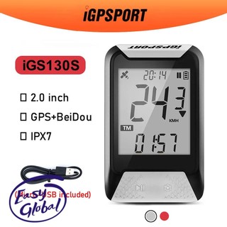 Đồng hồ đo tốc độ không dây ipgpsport igs130 chống thấm nước cho xe đạp