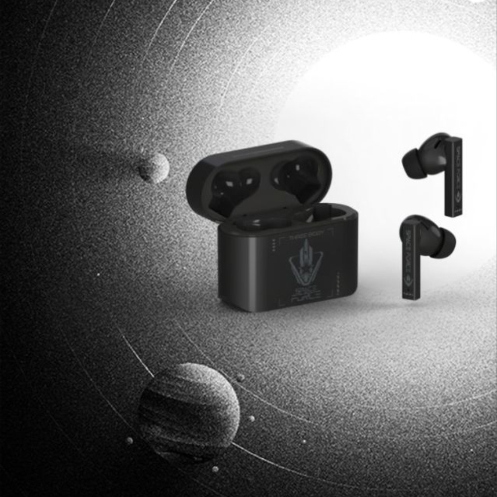Moondrop Tai Nghe Nhét Tai Không Dây bluetooth Chống Ồn Hình Không Gian Vũ Trụ nekocake