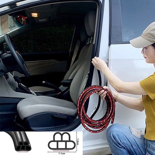 Dây cao su viền cửa xe ô tô bảo vệ chống ồn 2 trong 1, ron B, gioăng cao su chữ B thế hệ mới