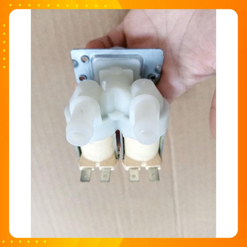 Van cấp đôi máy giặt LG Samsung 220V valve điện từ cấp nước mg sámung  hàng Mới
