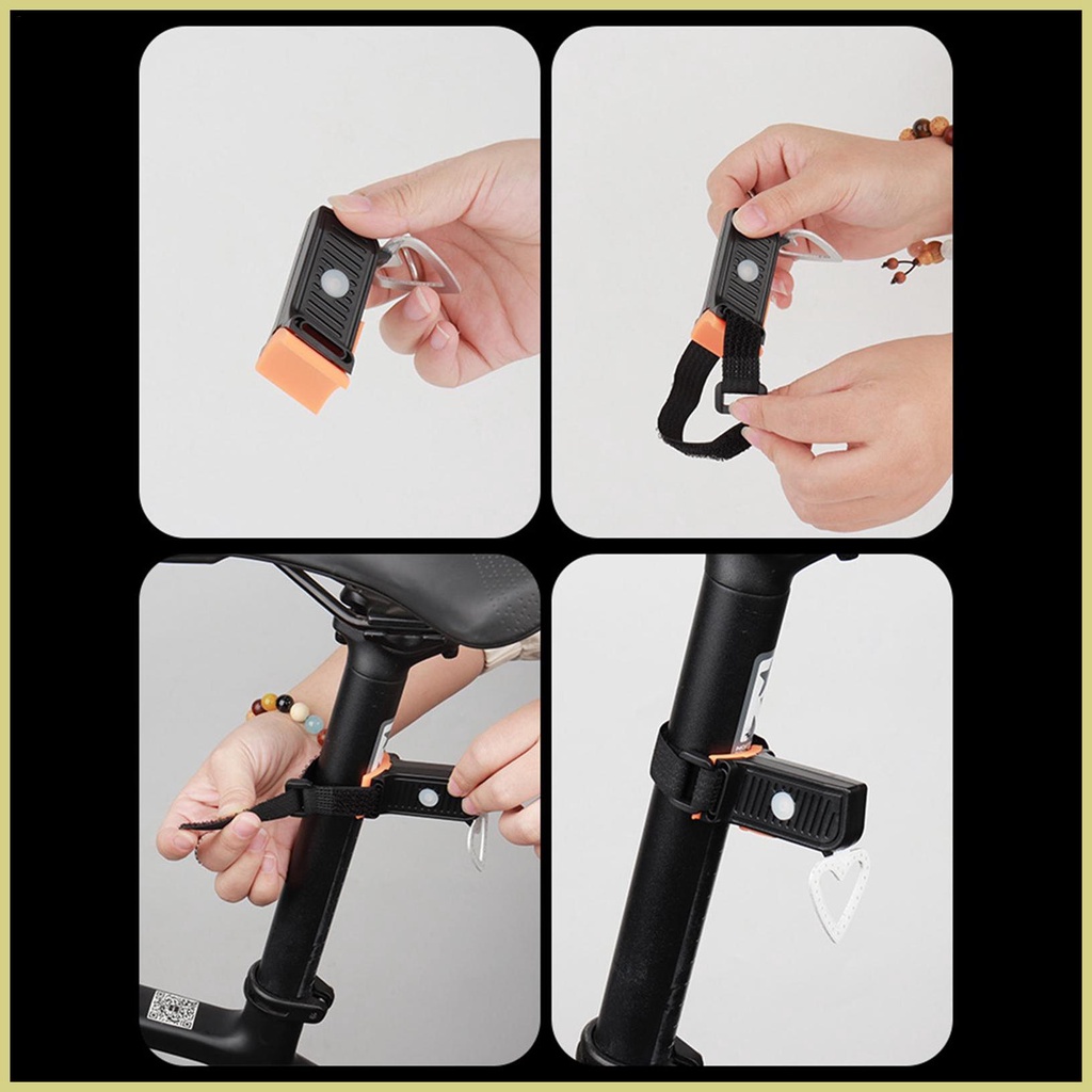 Đèn Phanh Xe Đạp 3 Chế Độ Sáng Hình Trái Tim Sử Dụng Pin aseavn aseavn