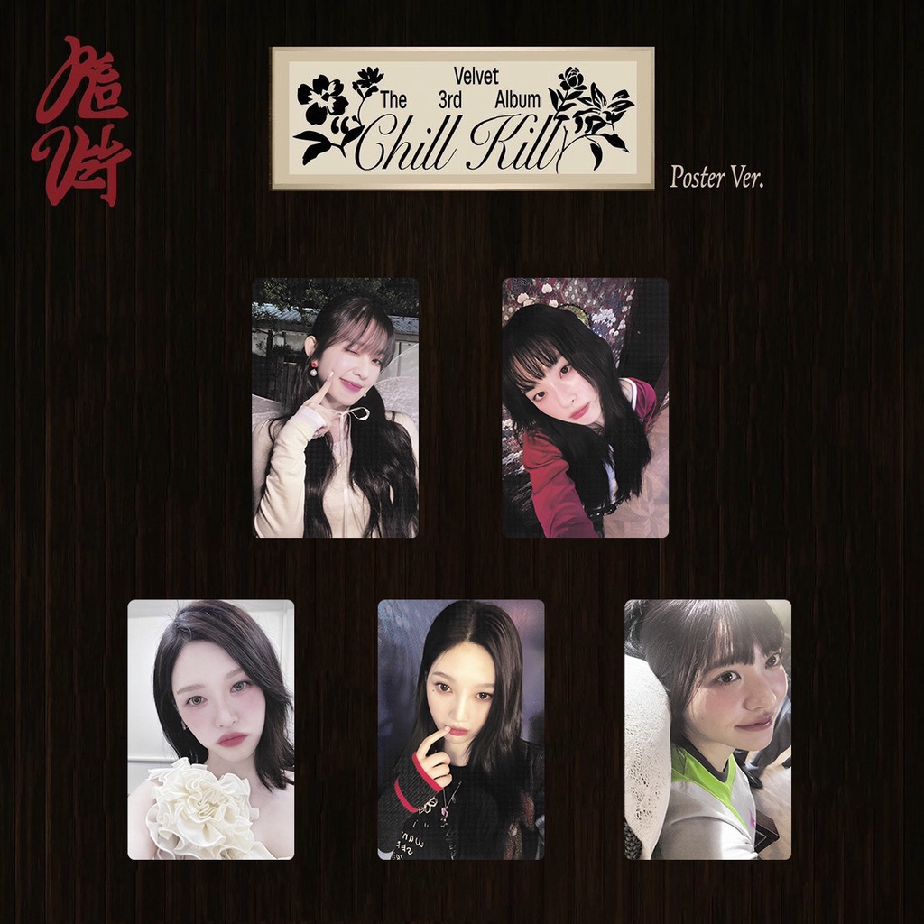 Album Ảnh Nhóm Nhạc red velvet Thẻ
