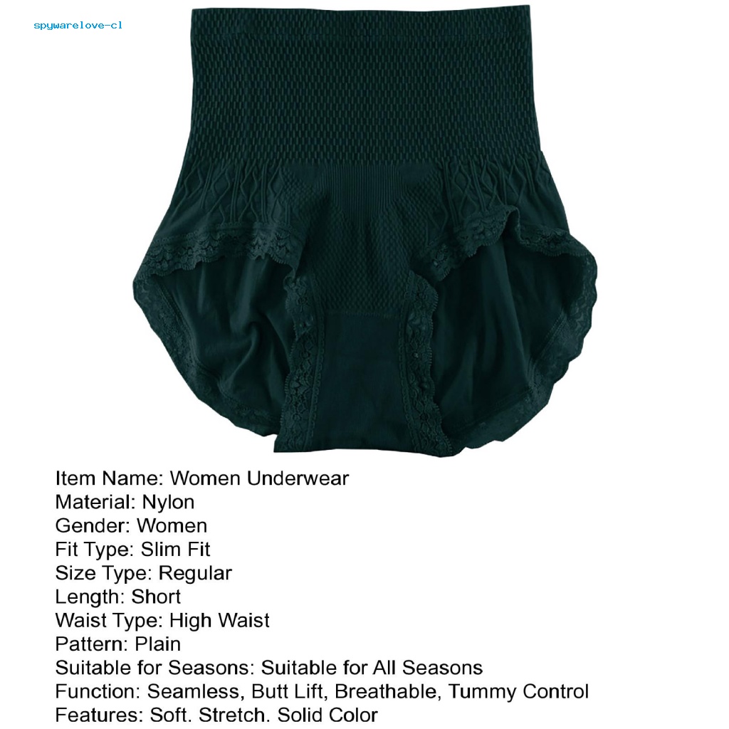Quần Lót Lưng Cao Ôm Dáng Thoáng Khí Dành Cho Nữ