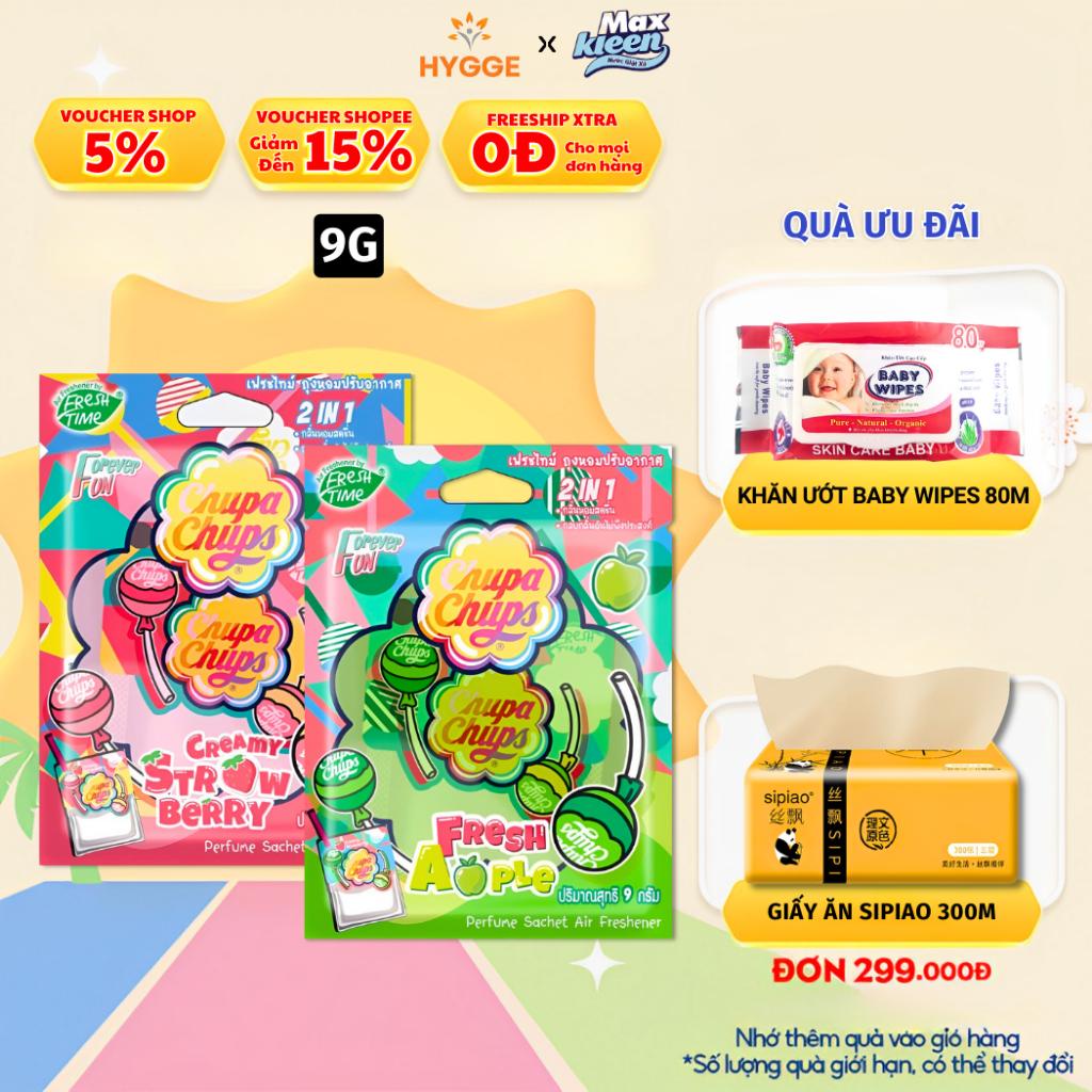 Túi Thơm Để Tủ Quần Áo Chupa Chups Thái Lan Thơm Phòng Treo Xe Phòng Ngủ Hương Táo/Dâu 9gr