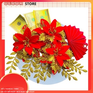 D81223 Set trang trí tháp bánh tết,Trang trí tết,Phụ kiện trang trí tháp tết
