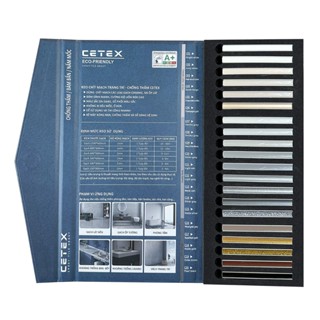  Bảng mẫu màu keo chít mạch keo chà ron 2 thành phần Cetex 