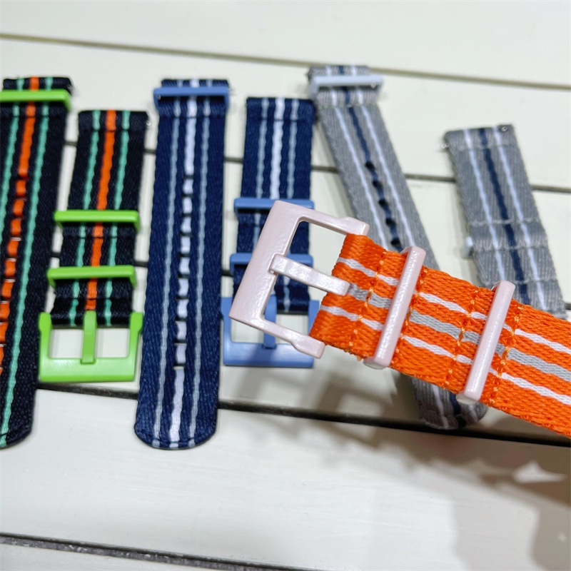 Dây Đeo nylon Chống Nước 22mm Cho Đồng Hồ Thể Thao swatch x blancpain fifty fathoms oceans