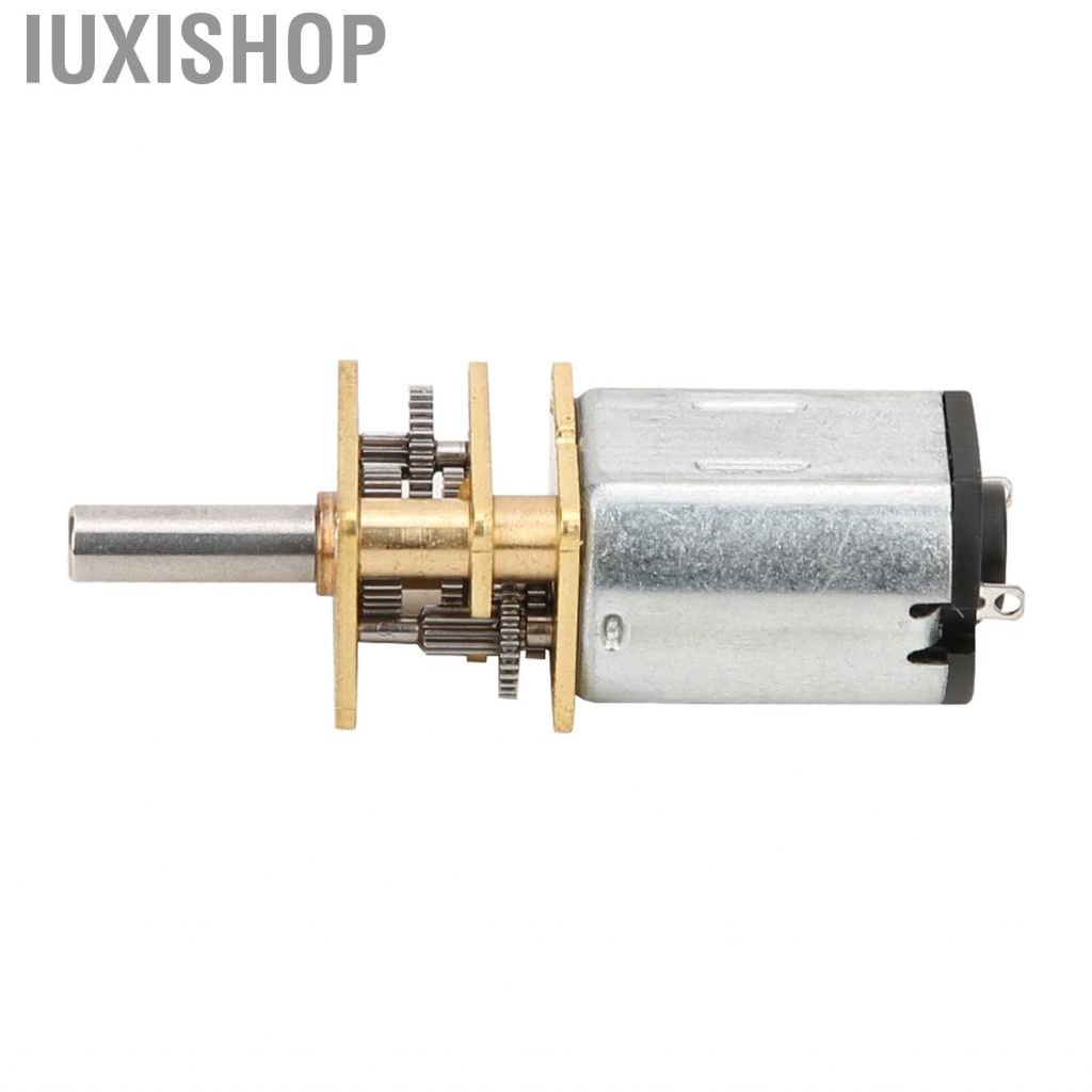 Iuxishop GA12-N20 Gear Motor  DC 3V 15-1000RPM Mini Metal Gearwhee Gearbox Durable and Long Service Life Easy to Replace Use