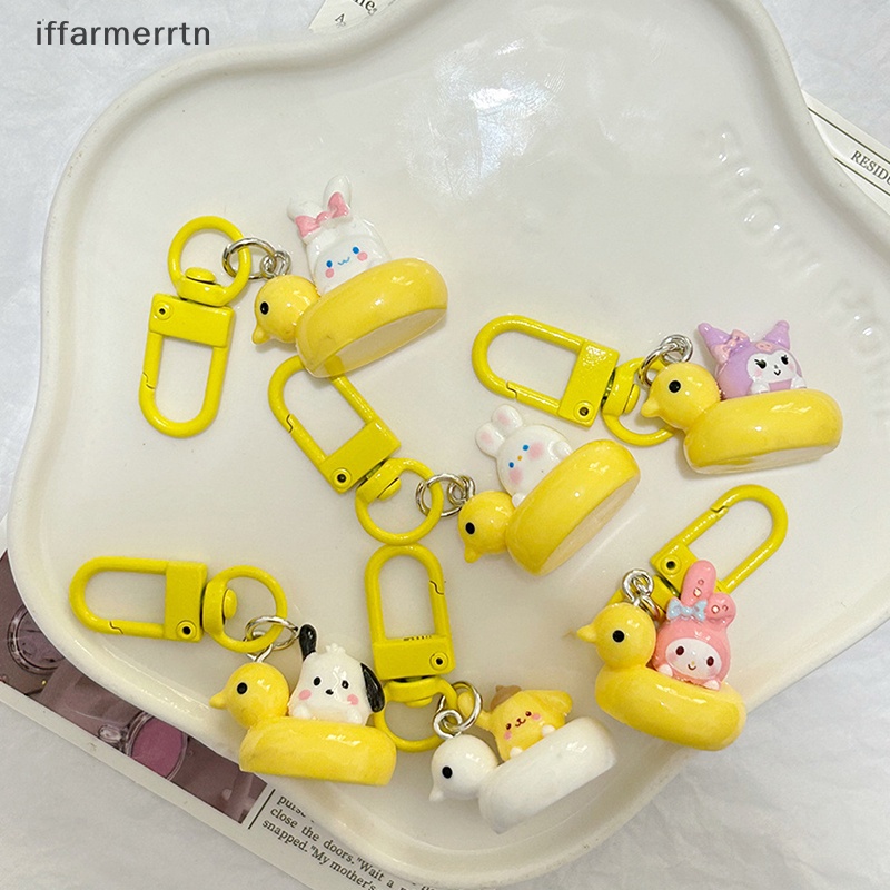 Iff Móc Khóa Hình Chú Vịt Vàng sanrio melody cinnamoroll pochacco Hoạt Hình Thời Trang