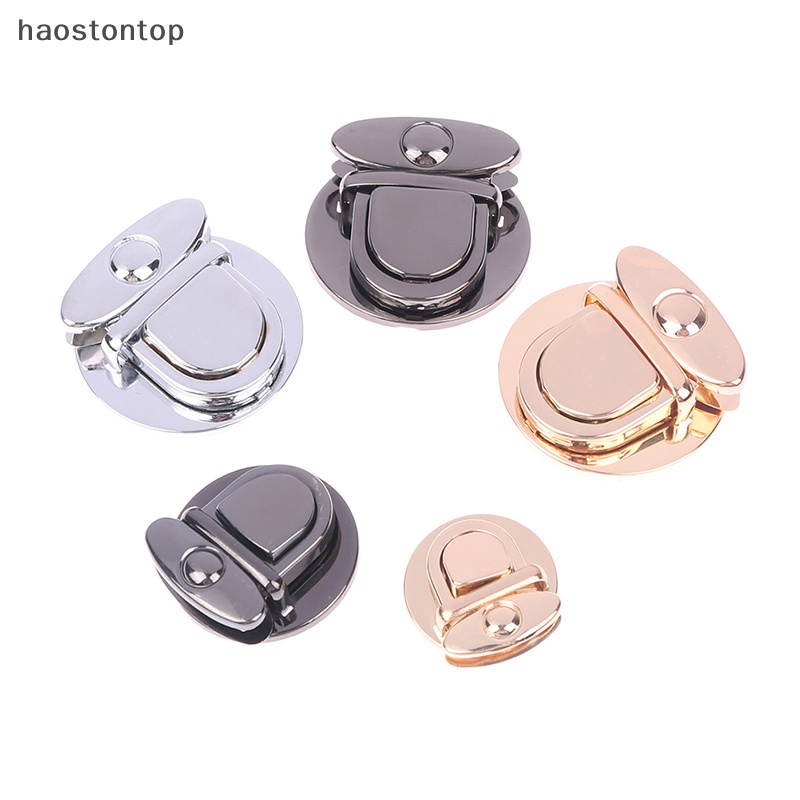 Haostontop Túi Xách Đeo Vai Khóa Kim Loại Xoắn Cho Túi Xách Ví vn
