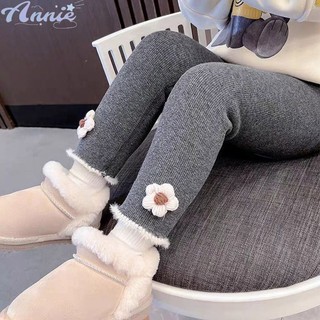 Annie quần legging nhung thời trang dễ phối đồ cho bé gái