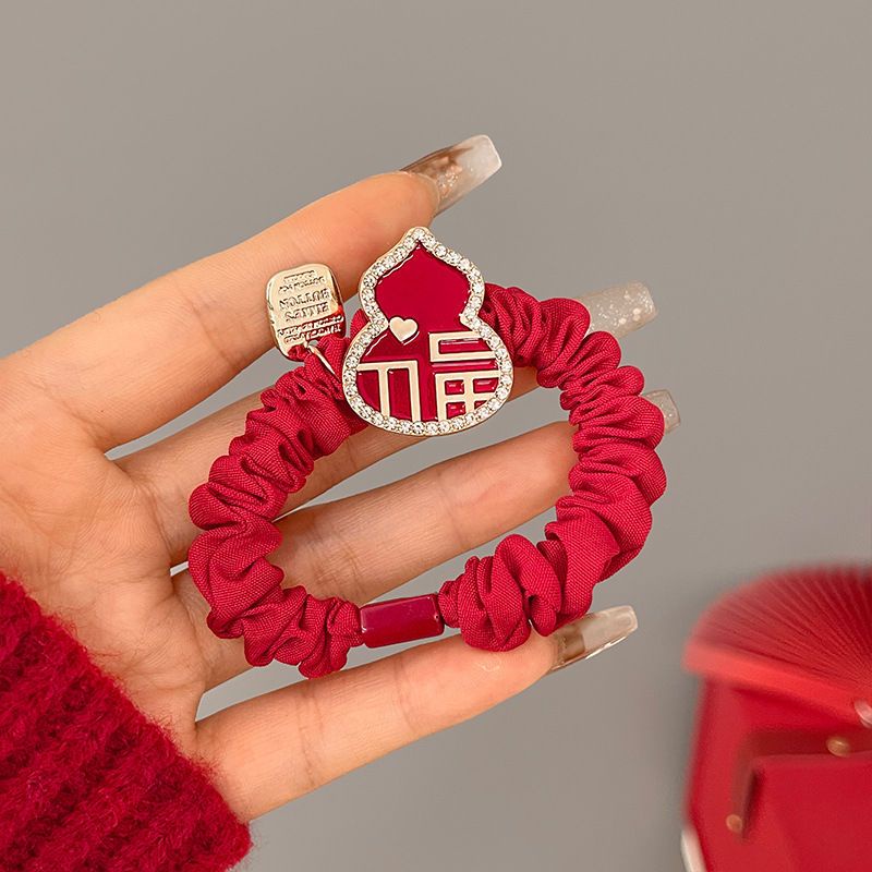 Dây Buộc Tóc Cao Su Co Giãn Hình Rồng Năm Mới 2024