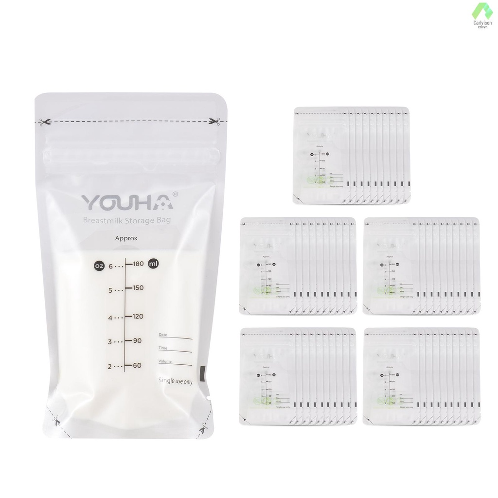 YOUHA ỉ ố ib ảnh o qu ns ữ bpa K é 50 Đựt ú Set C ó am ẹ í ng Dung R ò Đô ch 180 ml 6 oz Kho ô