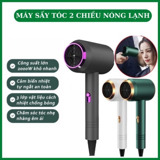 Máy Sấy Tóc 2 Chiều Nóng Lạnh Công Suất Lớn , Nhanh Khô, 3 Chế Độ Sấy, Tạo Kiểu, Chăm Sóc Tóc Chuẩn Salon ZINKA