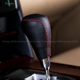 Bọc cần số da bò nappa nhập khẩu xe toyota camry at, mt