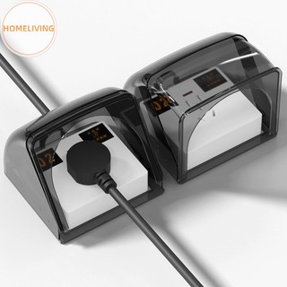 Homeliving 86 Loại Ổ cắm ngoài trời Vỏ bảo vệ Phòng tắm Ổ cắm điện Vỏ chống nước Ổ cắm điện Hộp mưa Đồ dùng điện VN