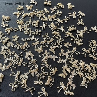 Hạt Đá 3D Hình Nơ Trang Trí Móng Tay Nghệ Thuật