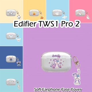 Vỏ bảo vệ hộp sạc tai nghe edifier tws1 pro 2 bằng silicon mềm trong suốt