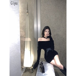 Giyu Chic váy nữ Đầm Body Cho thời váy INS thời trang Comfortable Xu hướng WLQ24101Q9 1Z240103