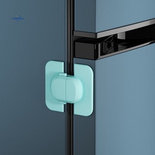 FAIRNULL Khóa Cửa Tủ Lạnh Tự Dính Chắc Chắn Không Cần Chạm Chống Lão Hóa An Toàn Có Thể Tháo Rời Cho Bé