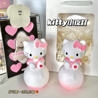 Đèn ngủ led hình mèo kitty dễ thương dùng trang trí