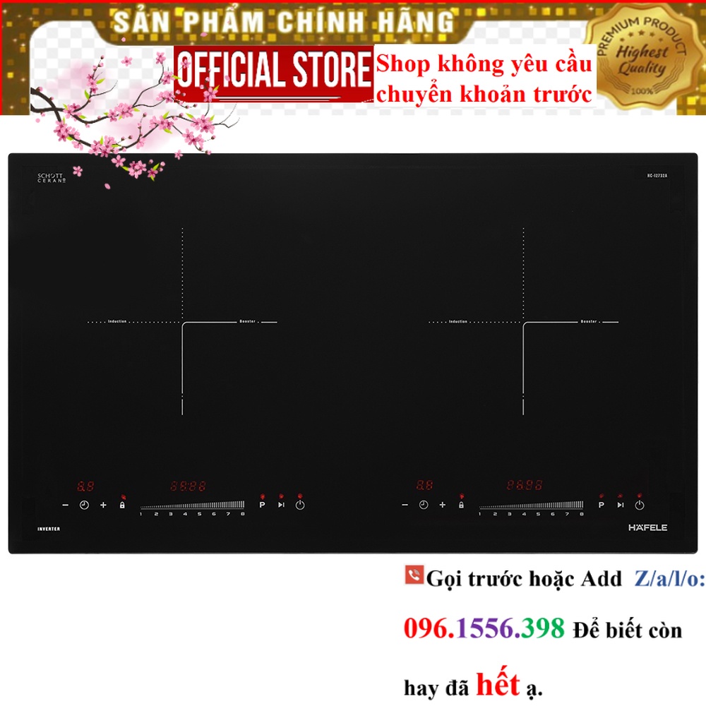 Bếp từ 2 vùng nấu Hafele HC-I2732A 536.61.726 ||Sale