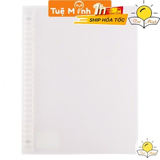 File còng nhựa B5 Klong 26 chấu thay ruột refill 5 tab phân trang VPPTUEMINH, bìa Klong MS 543
