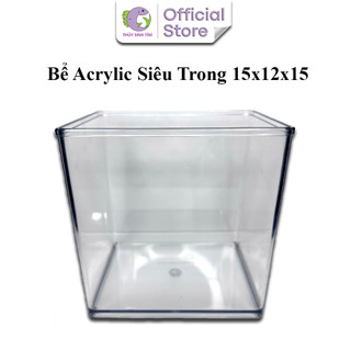 Bể acrylic siêu trong 15x12x15